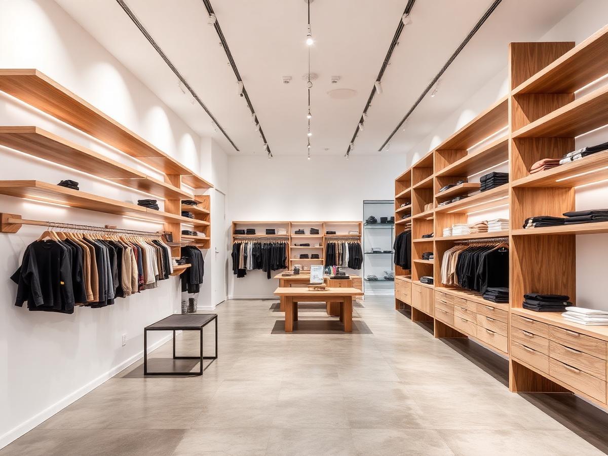 Retail store build-out interior in Colorado